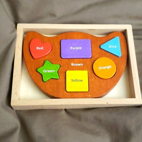 Reversible Wood Puzzle‎ - Picture 1 of 2